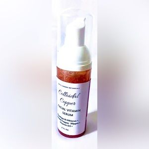 Colloidal Copper Vitamin Facial Serum with Rosehips and Hibiscus